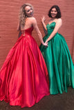 Simple Sweetheart A Line Prom Dress, Long Charming Evening Dresses DMJ69